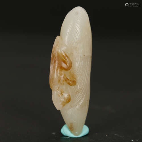 CHINESE WHITE JADE PENDANT