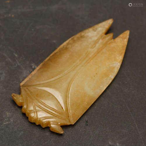 CHINESE ARCHAIC JADE CICADA