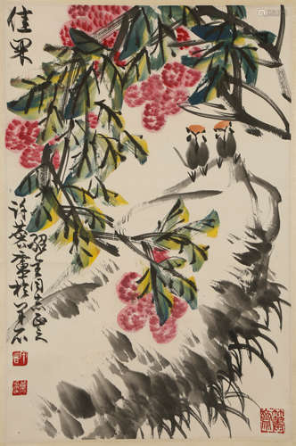 CHINESE SCROLL PAINTING