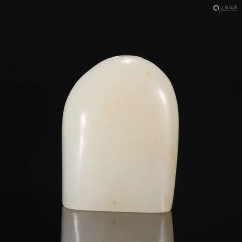 CHINESE WHITE JADE SEAL