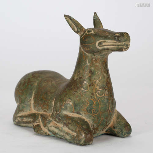 CHINESE ARCHAIC BRONZE ANIMAL