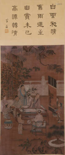 CHINESE SCROLL PAINTING