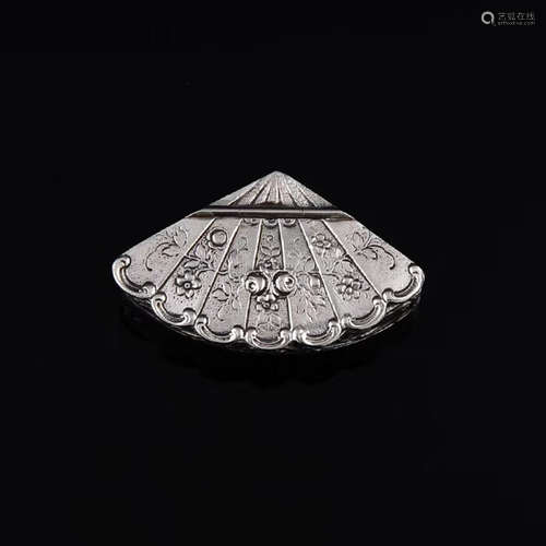 AN ITALIAN SILVER POMANDER, THE 20TH CENTURY