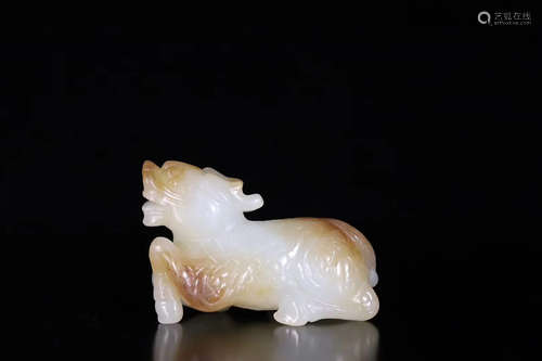 AN OLD HETIAN JADE 