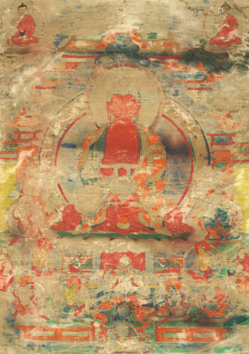 Tibet, 18th/19th century A thangka of Amitabha Buddha