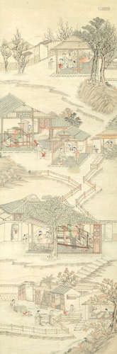 Silk Production Chinese School (19th century)