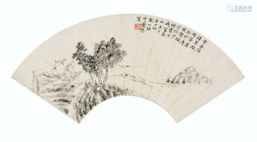 萧谦中(1883-1944) 芳亭翠微