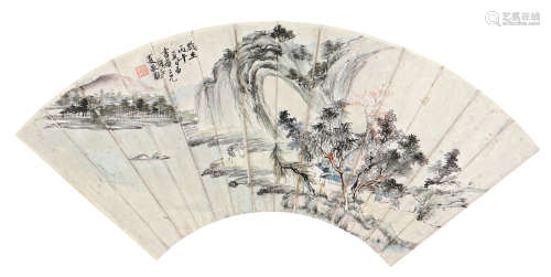 夏敬观(1875-1953) 隐居图