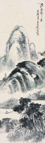 吴昌硕(1844-1927) 风雨归舟