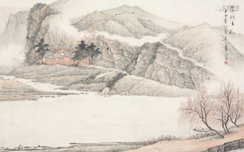 吴一峯(1907-1998) 翠湖之秋