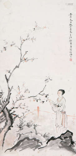 徐菊庵(1890-1964) 仕女
