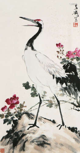 王雪涛(1903-1982) 仙鹤