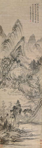恽寿平(1633-1690) 策杖寻诗