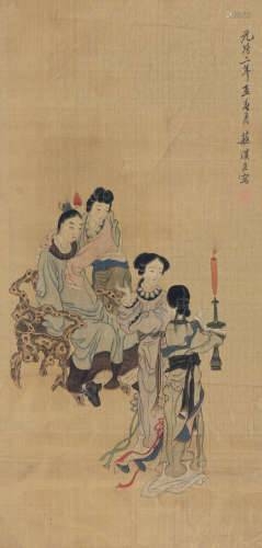 苏汉臣(1094-1172) 宫乐图