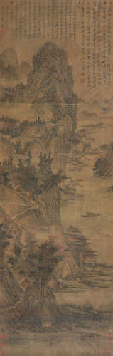 沈周(1427-1509) 浔江夜泊