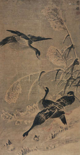 薛怀(1717-1804) 芦雁
