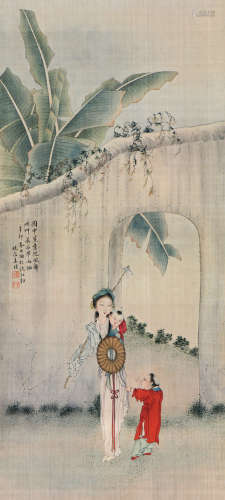 姜壎(1764-1821) 蕉荫教子