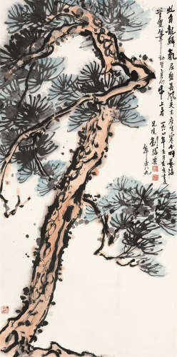 徐桢（1841～1915） 1915年作 大吉图 立轴 设色纸本