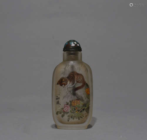 Chinese Glass Snuff Bottle