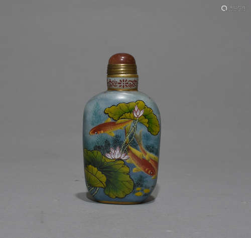 Chinese Glass Snuff Bottle