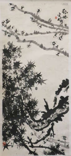 Deng, Lin. Chinese ink color painting