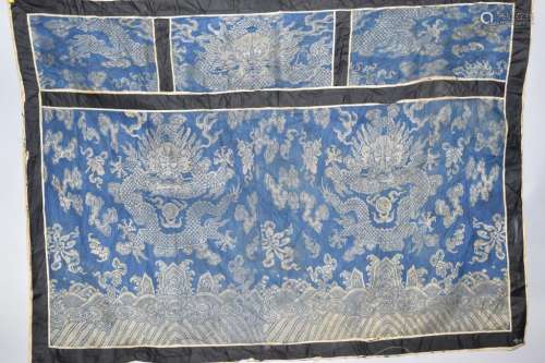 Qing Chinese Dragon Embroidery
