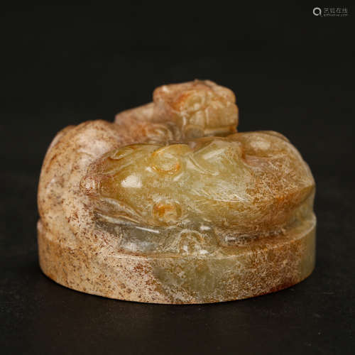 CHINESE ARCHAIC JADE SEAL