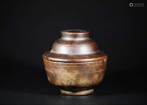 A Buddhismd Bowl made by Sakuragi - Qing Dynasty