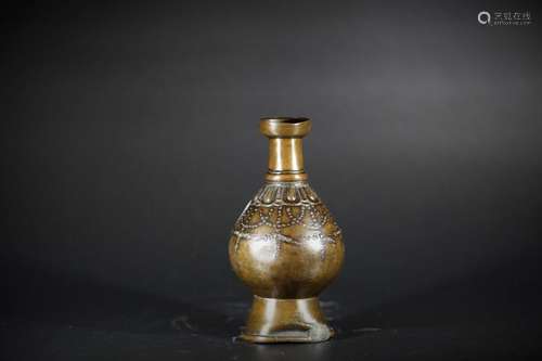 A Buddhism Ritual Vase - Qing Dynasty