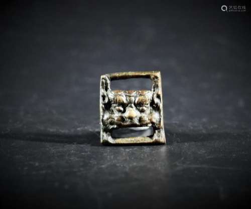 A Scripture Clasp - Yuan Dynasty