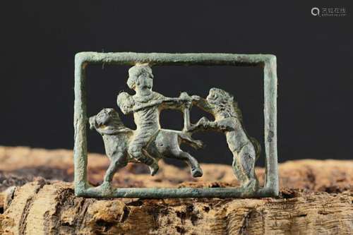 A Bronze with Beast Carving - Xia Dynasty