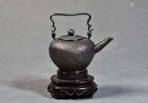 A Sliver Pot - Late Qing Dynasty