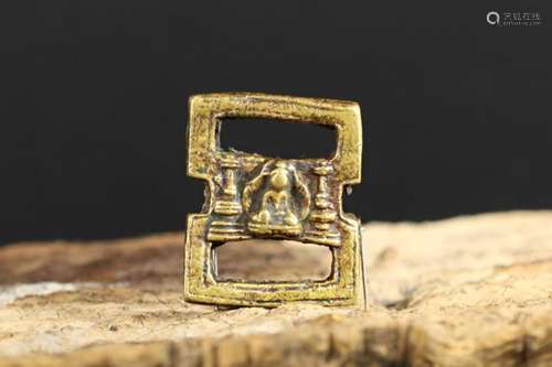 A Scripture Clasp - Qing Dynasty