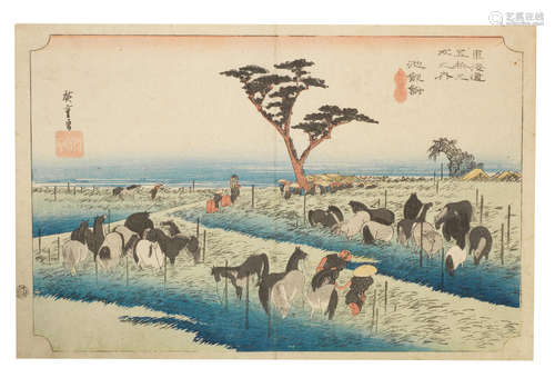 Edo period (1615-1868), early 1830s Utagawa Hiroshige (1797-1858)