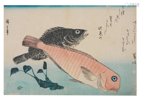 Edo period (1615-1868), circa 1840-1842 Utagawa Hiroshige (1797-1858)