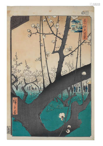 Edo period (1615-1868), circa 1857 Utagawa Hiroshige (1797-1858)