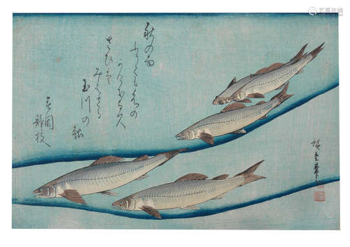 Edo period (1615-1868), circa 1832-1834 Utagawa Hiroshige (1797-1858)