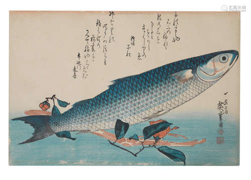 Edo period (1615-1868), circa 1832-1834 Utagawa Hiroshige (1797-1858)