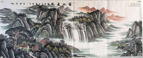 LIU YIMIN PAINTING FU SHUI CHANG LIU