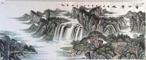 LIU YIMIN PAINTING FU SHAN GUI SHUI