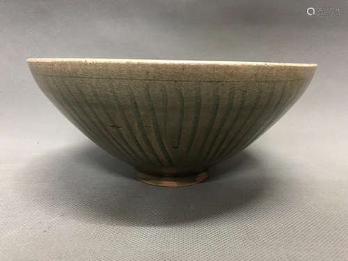 A YAOZHOU KILN GREEN BOWL, THE FIVE DYNASTIES