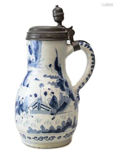 German Faience Tankard