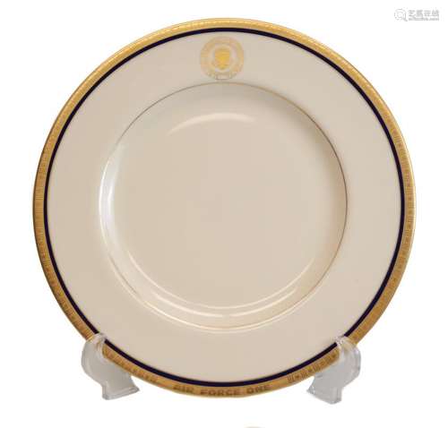 Presidential China From Air Force One, Charlton Heston