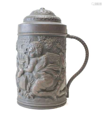 Continental Copper Tankard