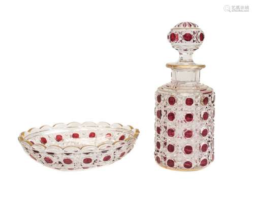 Cut Baccarat Glass Items