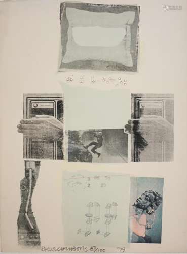 Rauschenberg, Robert American 1925-2008 Mixed Media #89