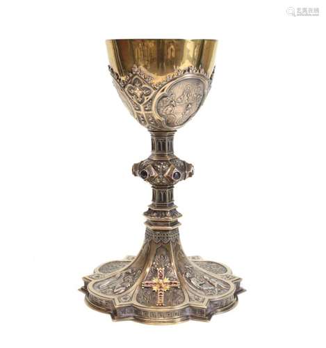 Gilt Sterling Silver Chalice Cup