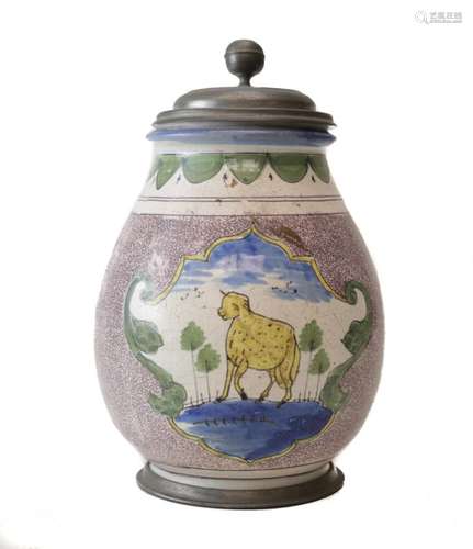 German Faience Tankard