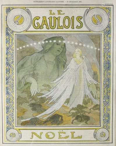 Alphonse Mucha (Czech, 1860-1939) Lithograph