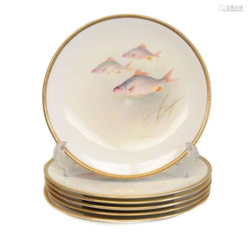 Royal Doulton Fish Decorated Plates